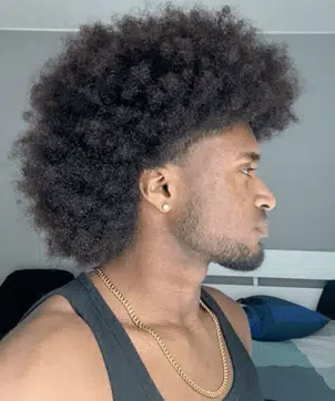 Afro Mullet