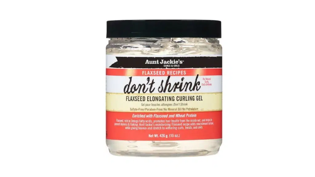 Aunt Jackie's Don't Shrink Flaxseed Elongating Curling Gel
