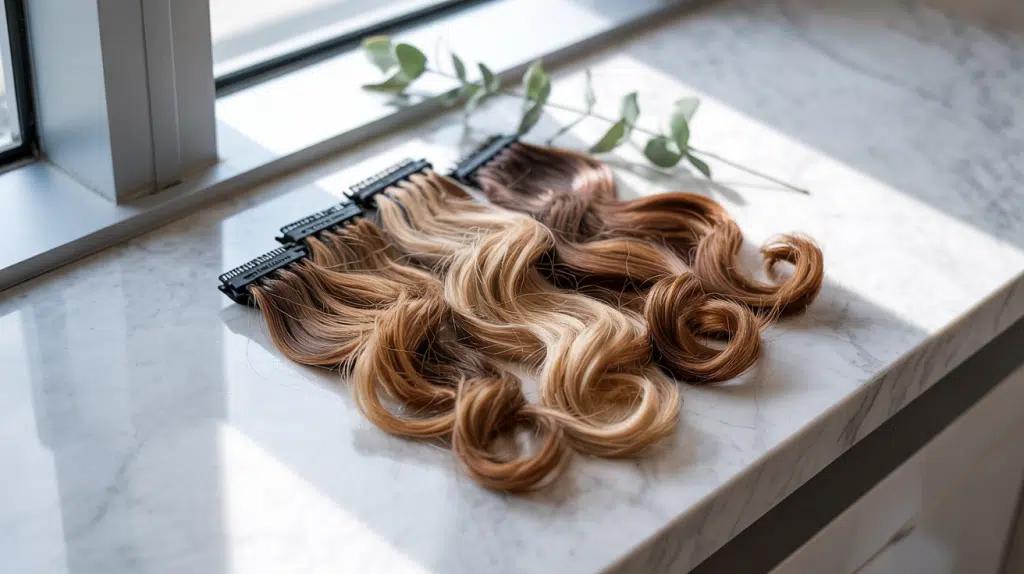 Clip-In Hair-Extensions