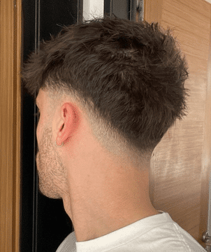 Drop Fade Mullet
