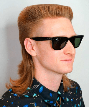 Flat Top Mullet