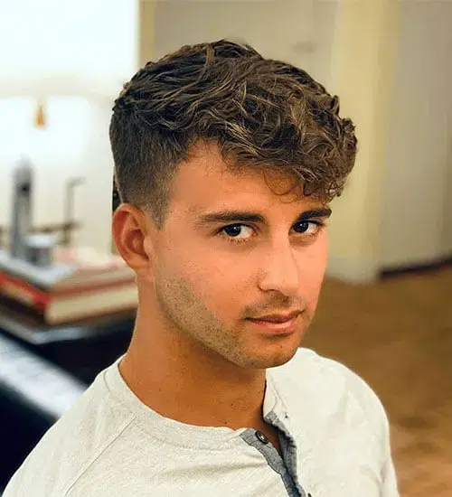 High Skin Fade with Fringe