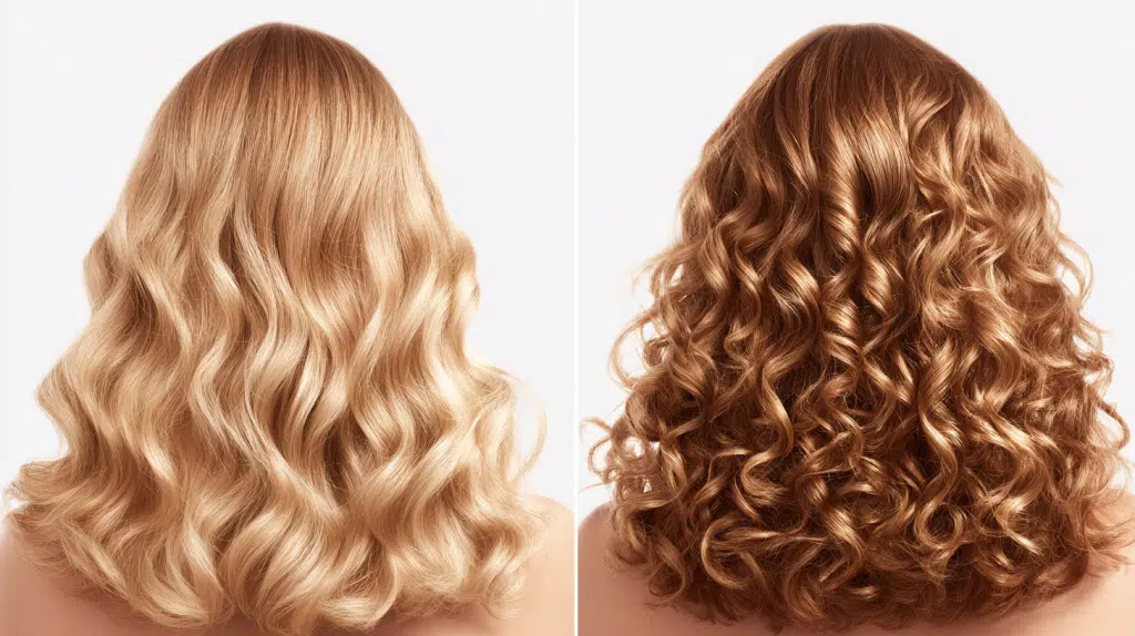 How Wavy Hair and Curly Hair Are Different