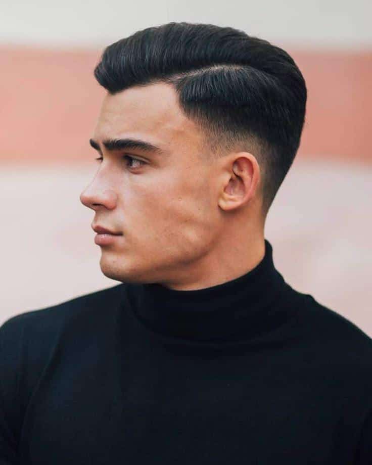 Side Part with Taper