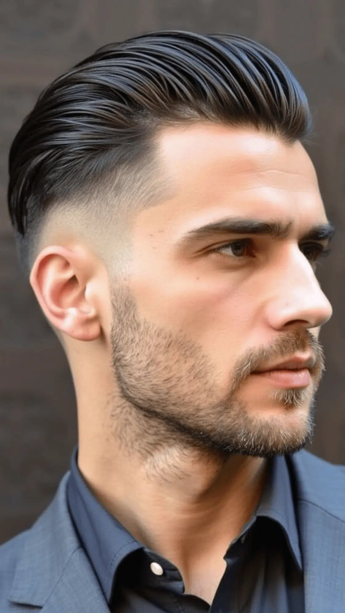 Undercut with Smooth Slick Back