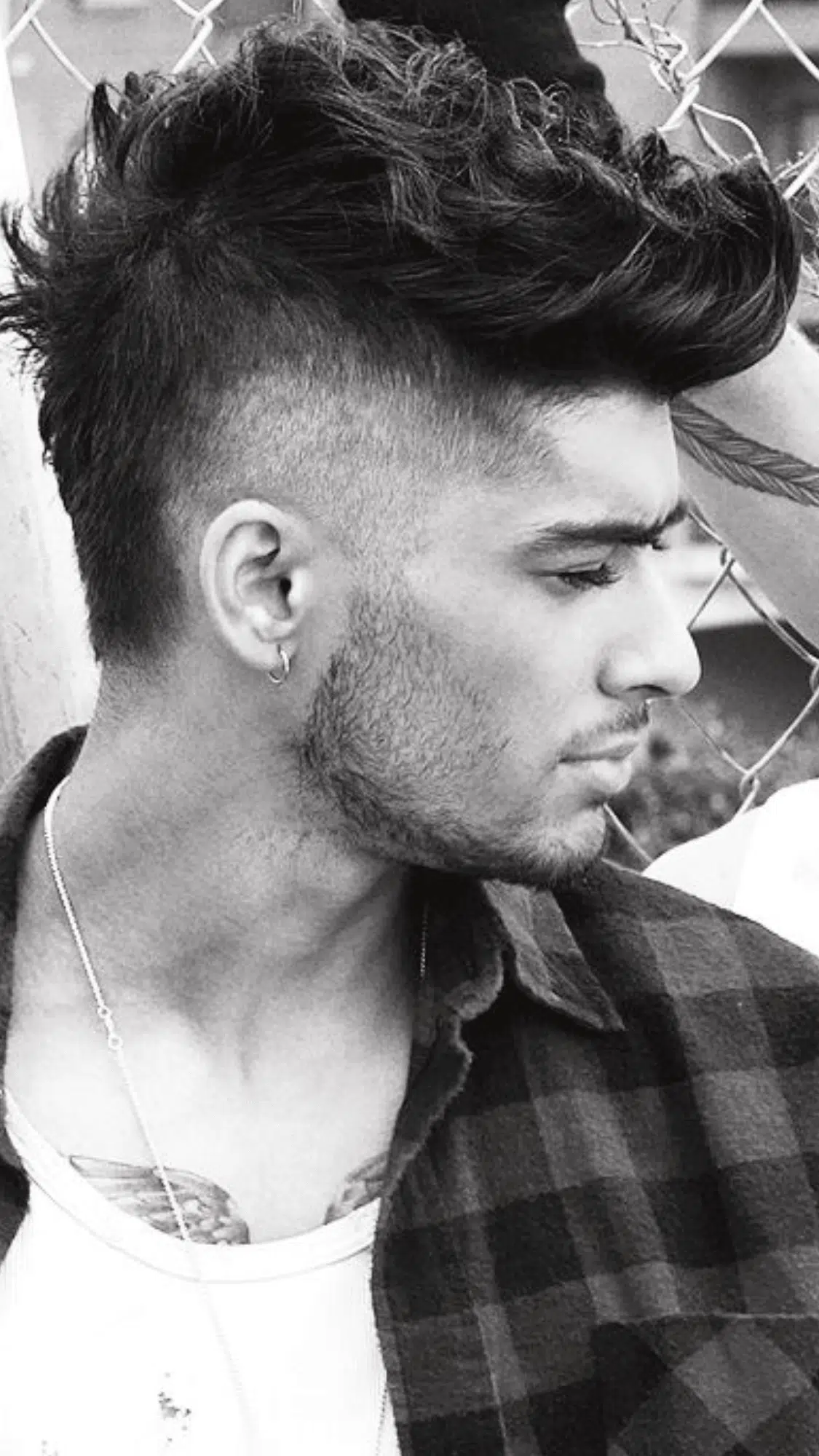 Zayn Malik’s Drop Fade with Short Quiff