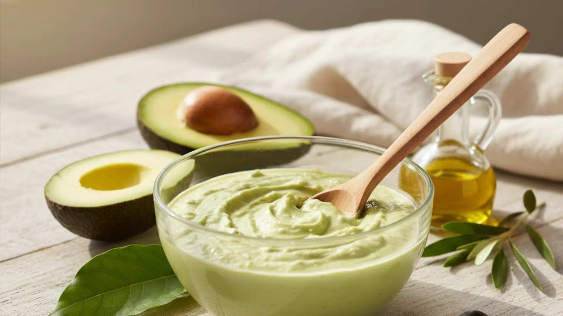 avocado hair mask