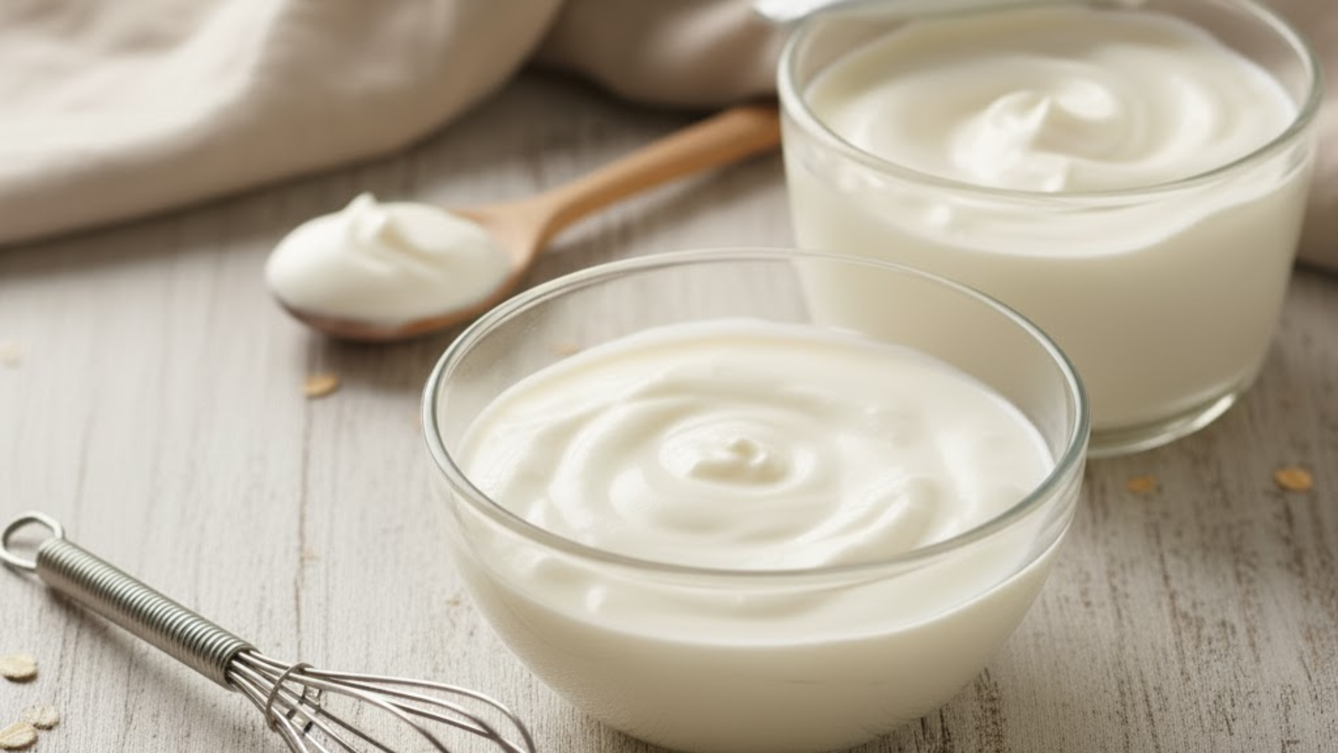 egg and yogurt treatment