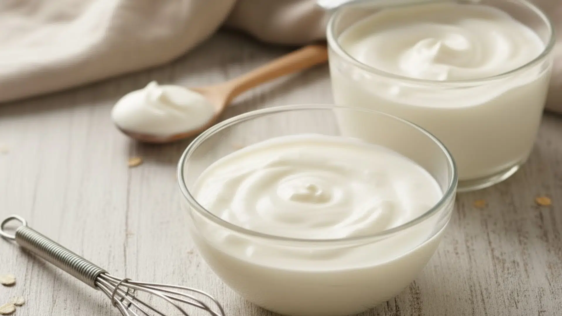 egg and yogurt treatment