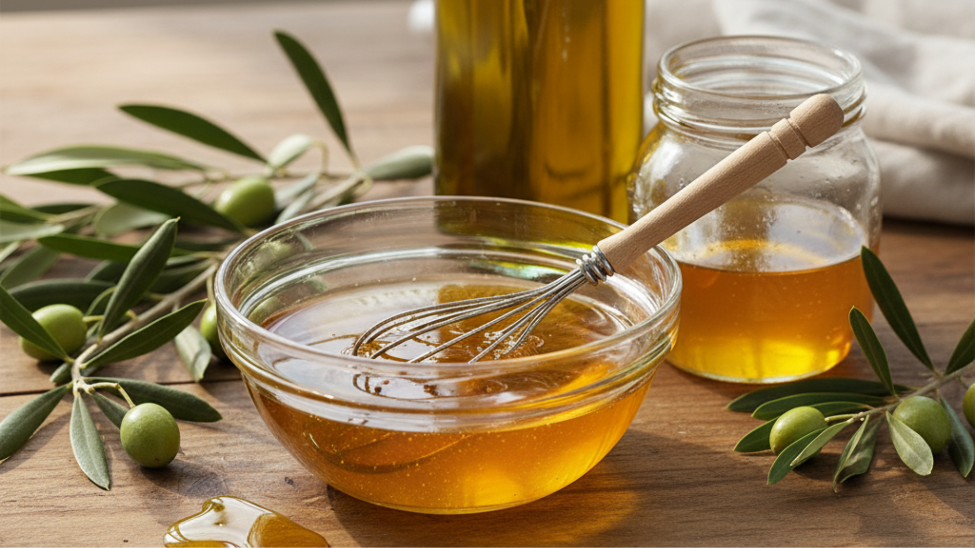 honey and olive oil mask