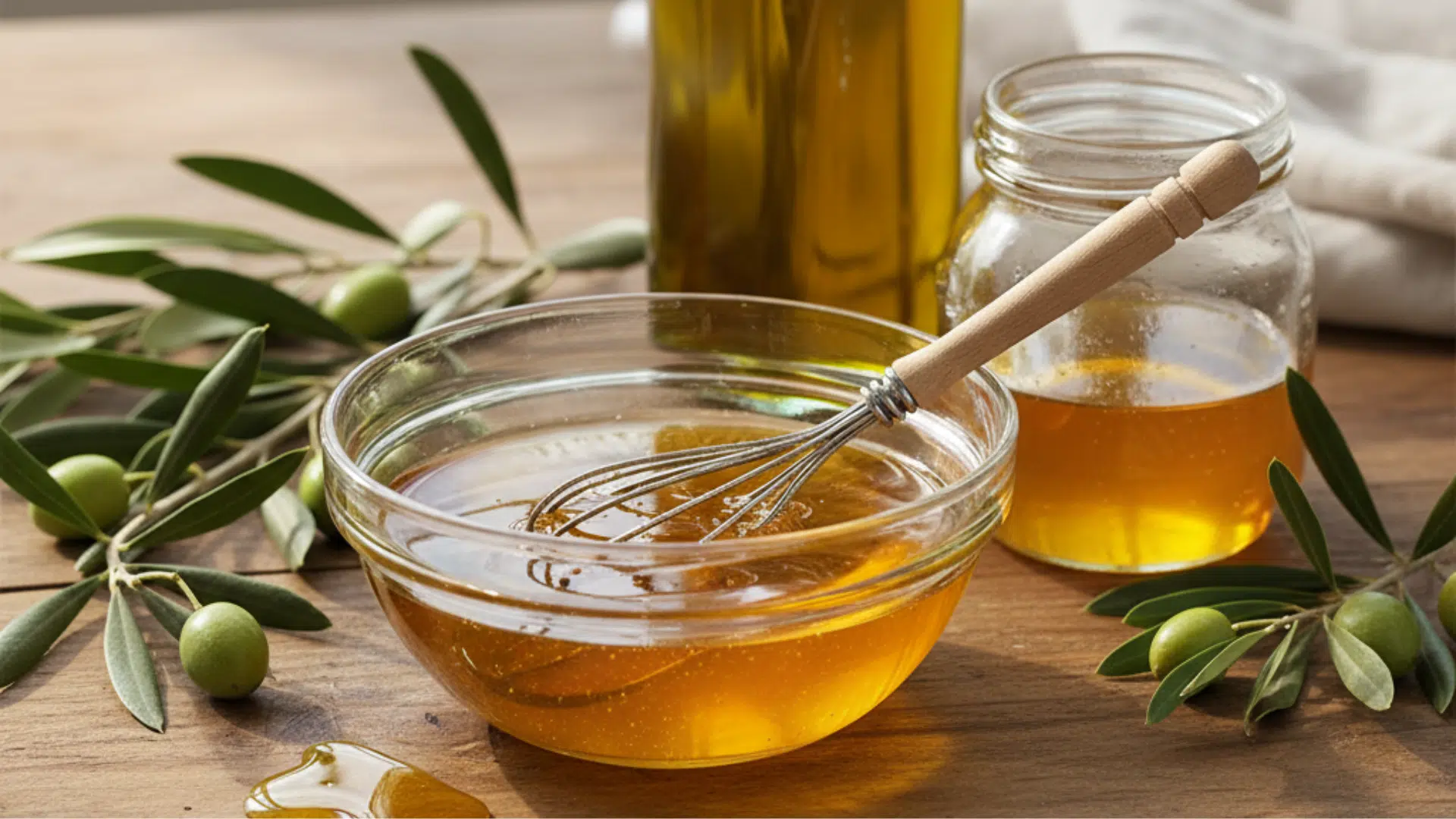 honey and olive oil mask