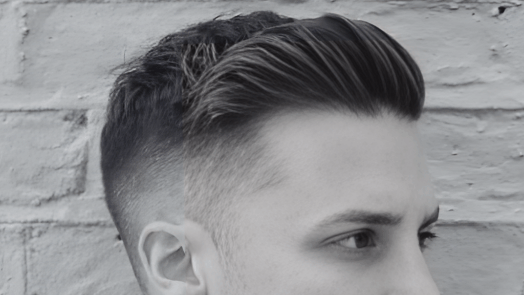 mens fade haircut for a sharp and clean look