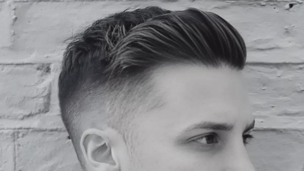 mens fade haircut for a sharp and clean look