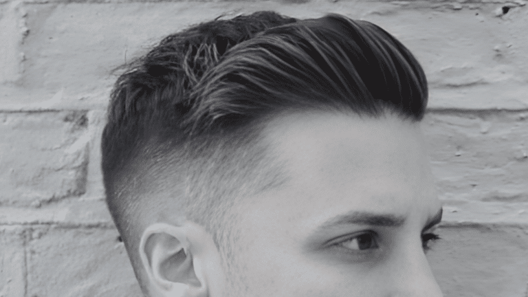 mens fade haircut for a sharp and clean look