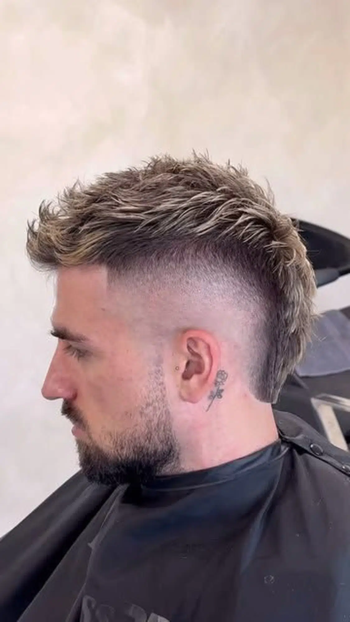 mohawk fade