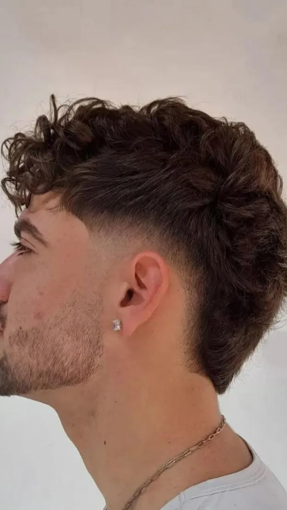 wavy medium fade cut