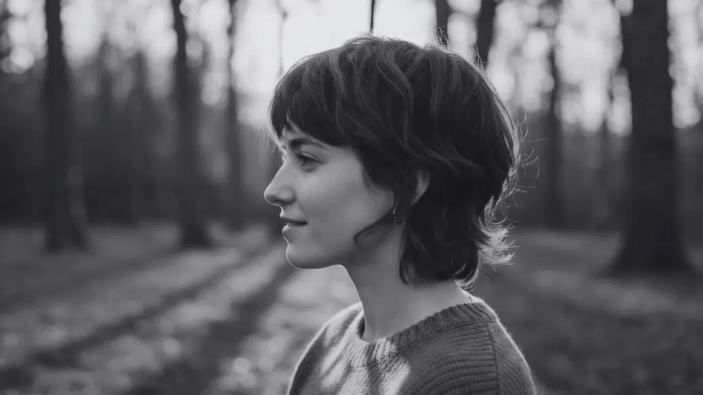 21 Short and Edgy Modern Mullet for Females