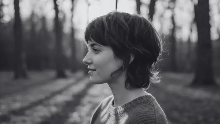 21 Short and Edgy Modern Mullet for Females