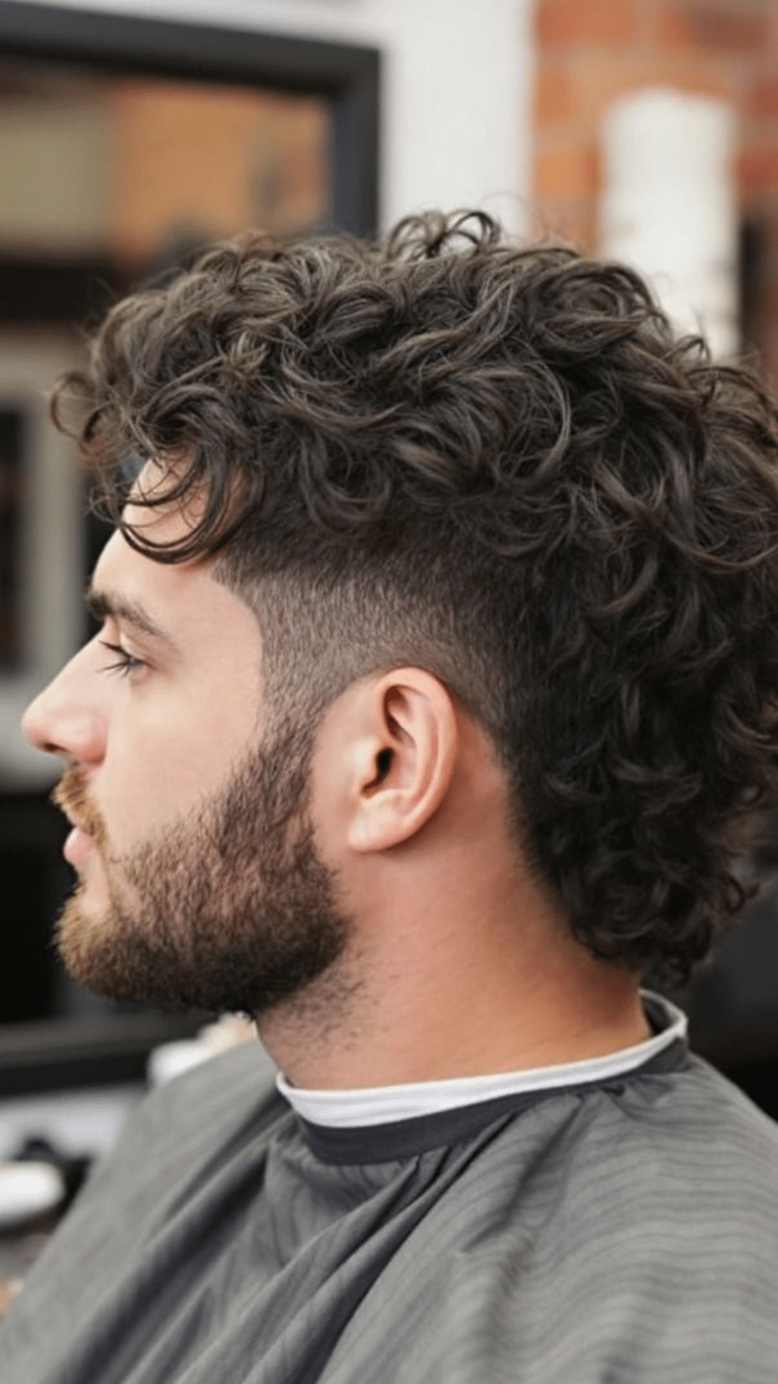 Curly Mullet