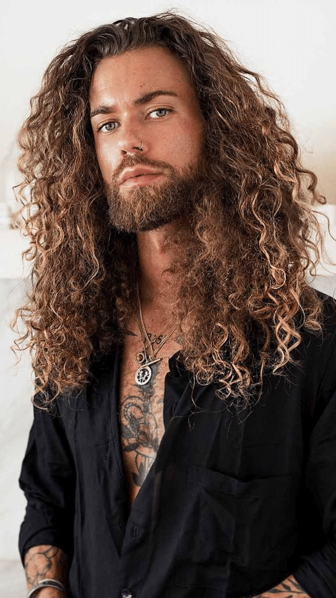 Long Curls with Highlights