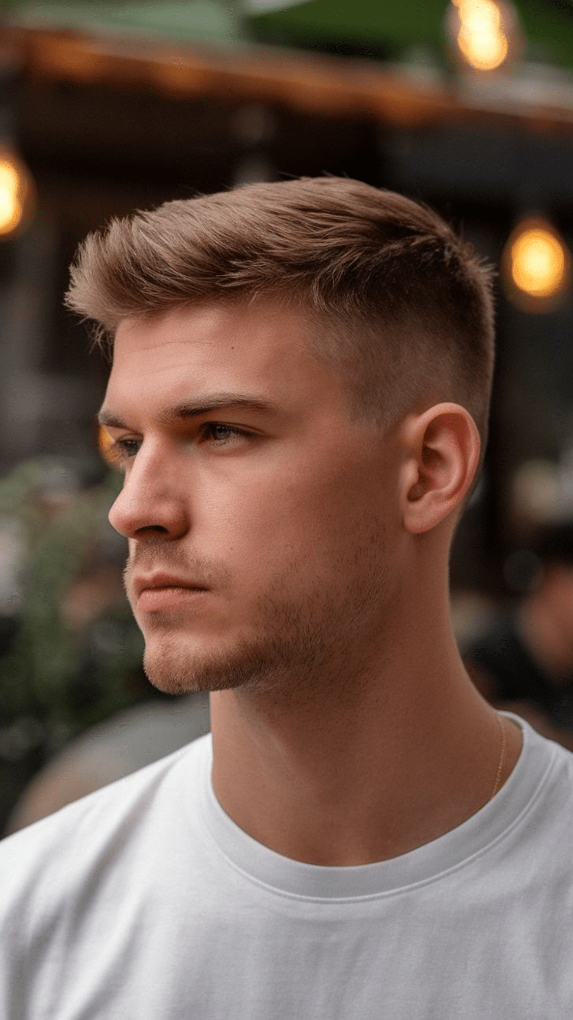 the short spiky style