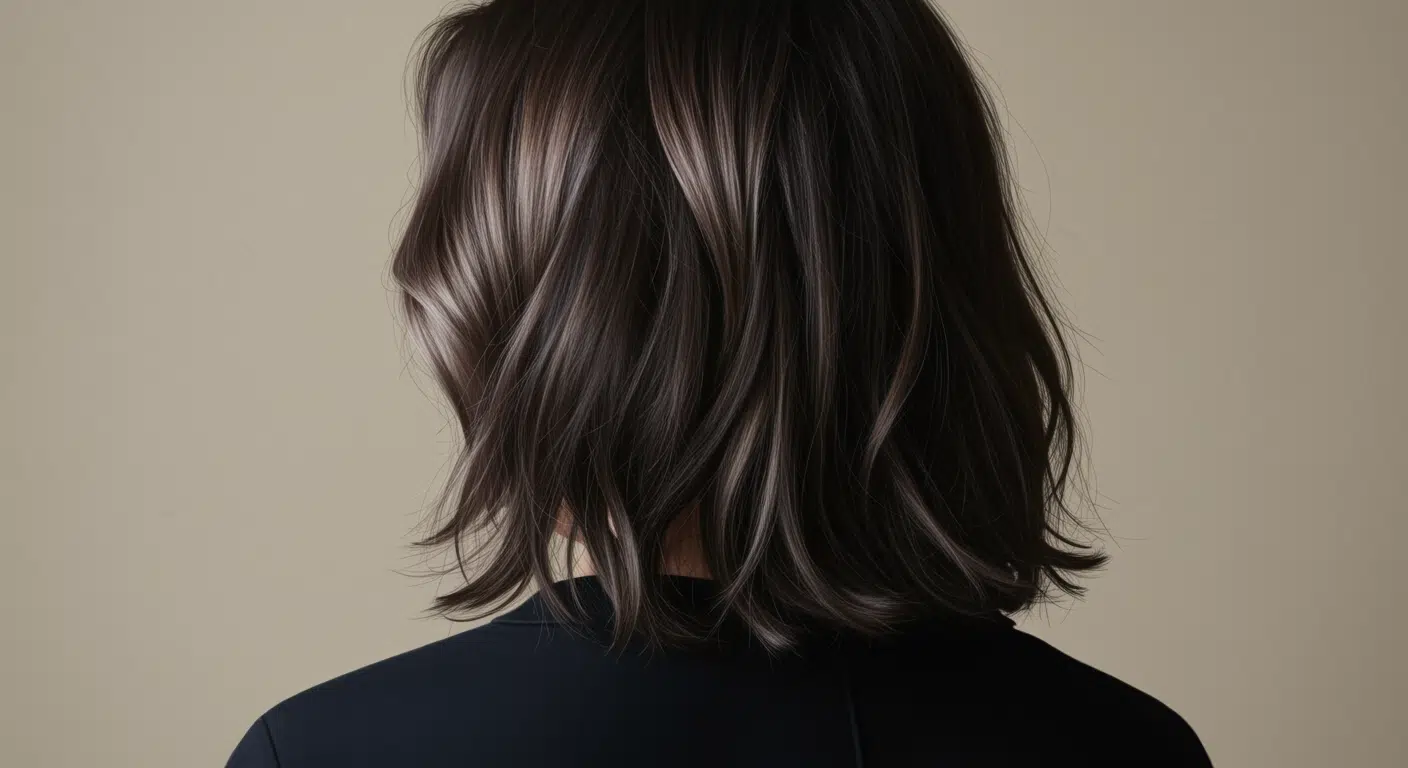 ash brown highlights