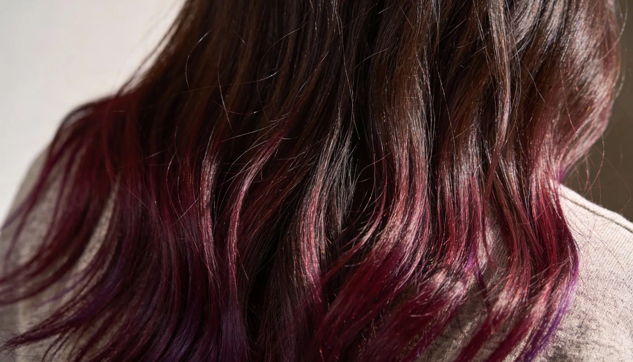 burgundy highlights