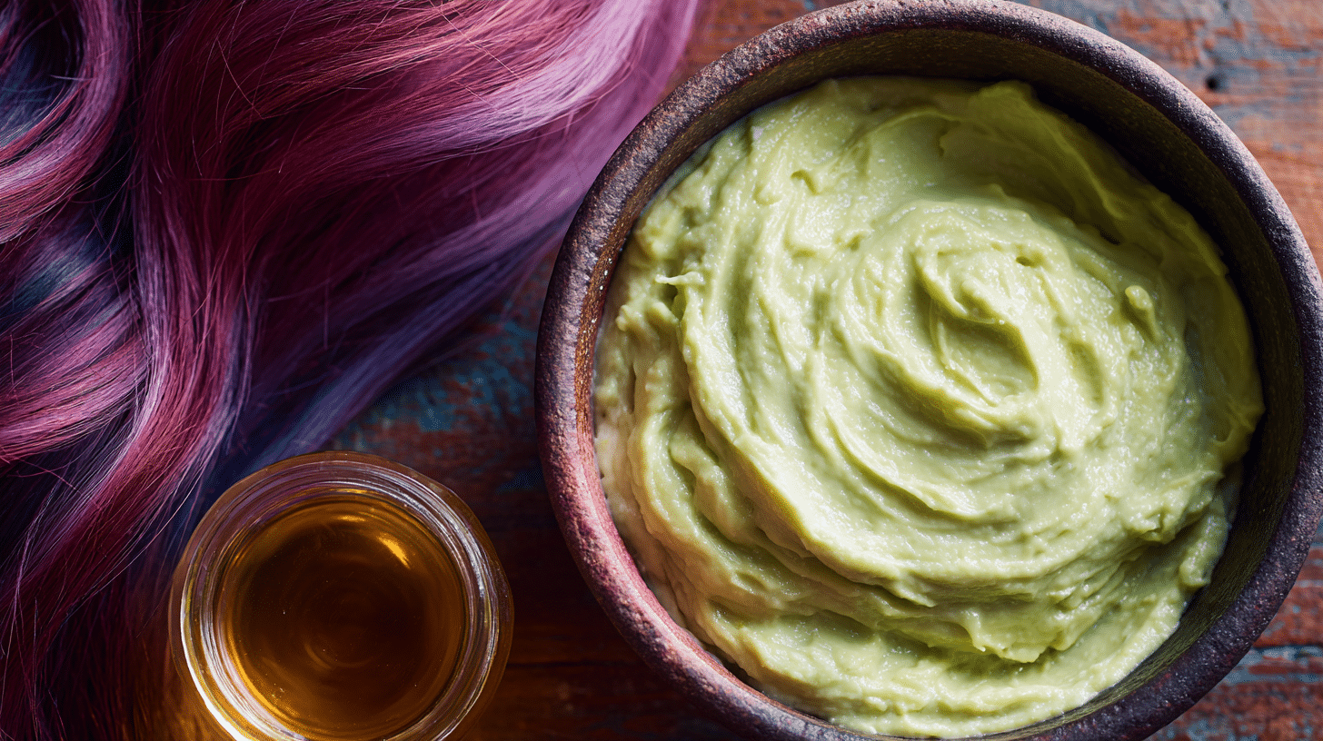 diy hair mask for color treated hair