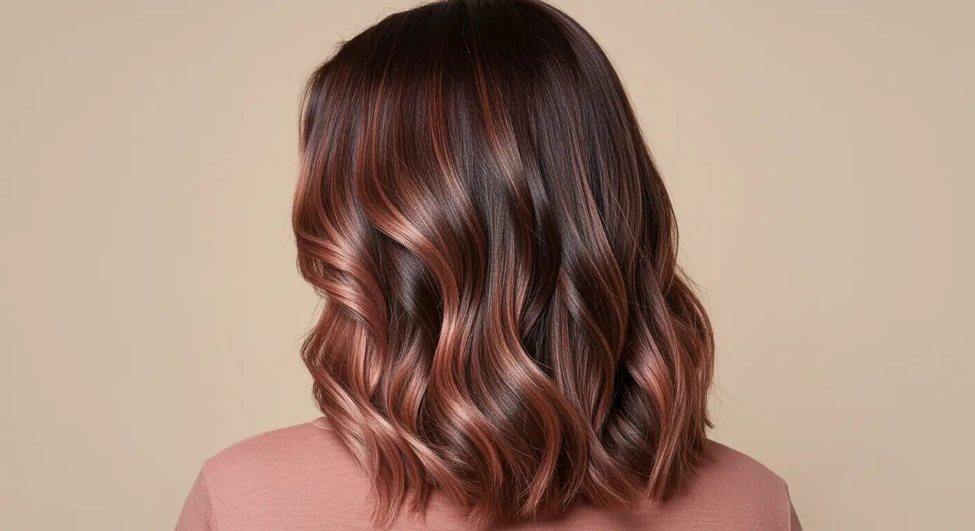 rose gold highlights