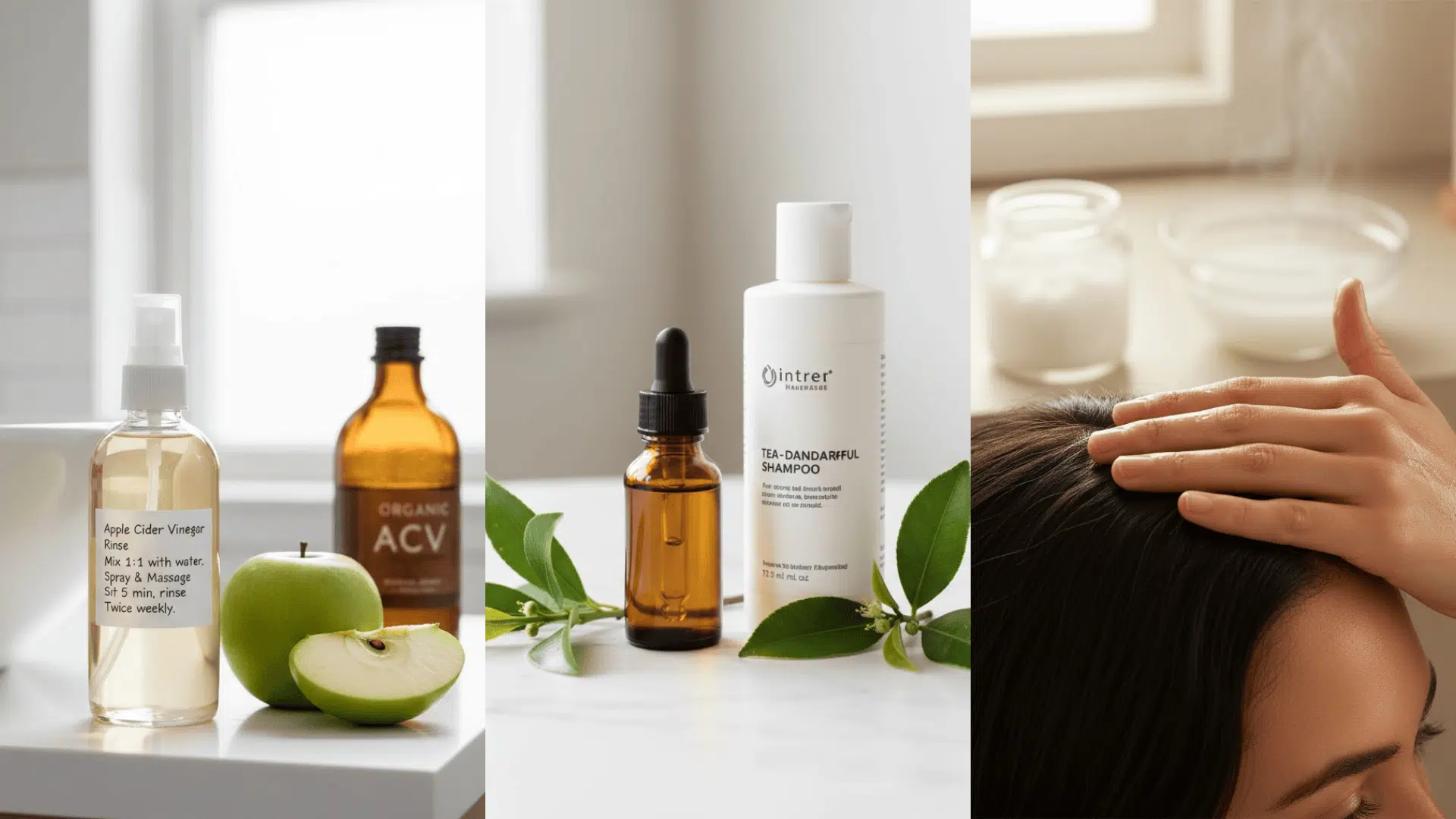 ways to manage dandruff