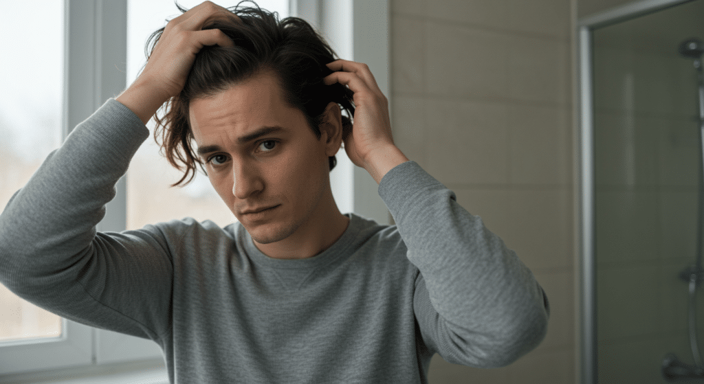 what is low density hair