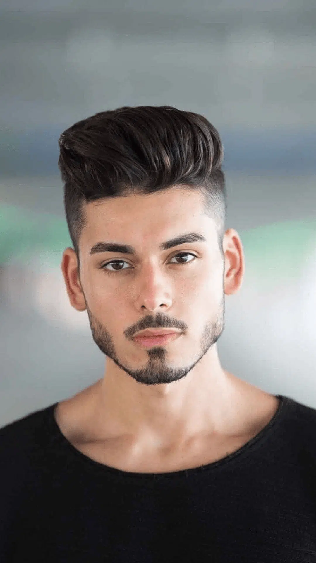 comb over with hard part