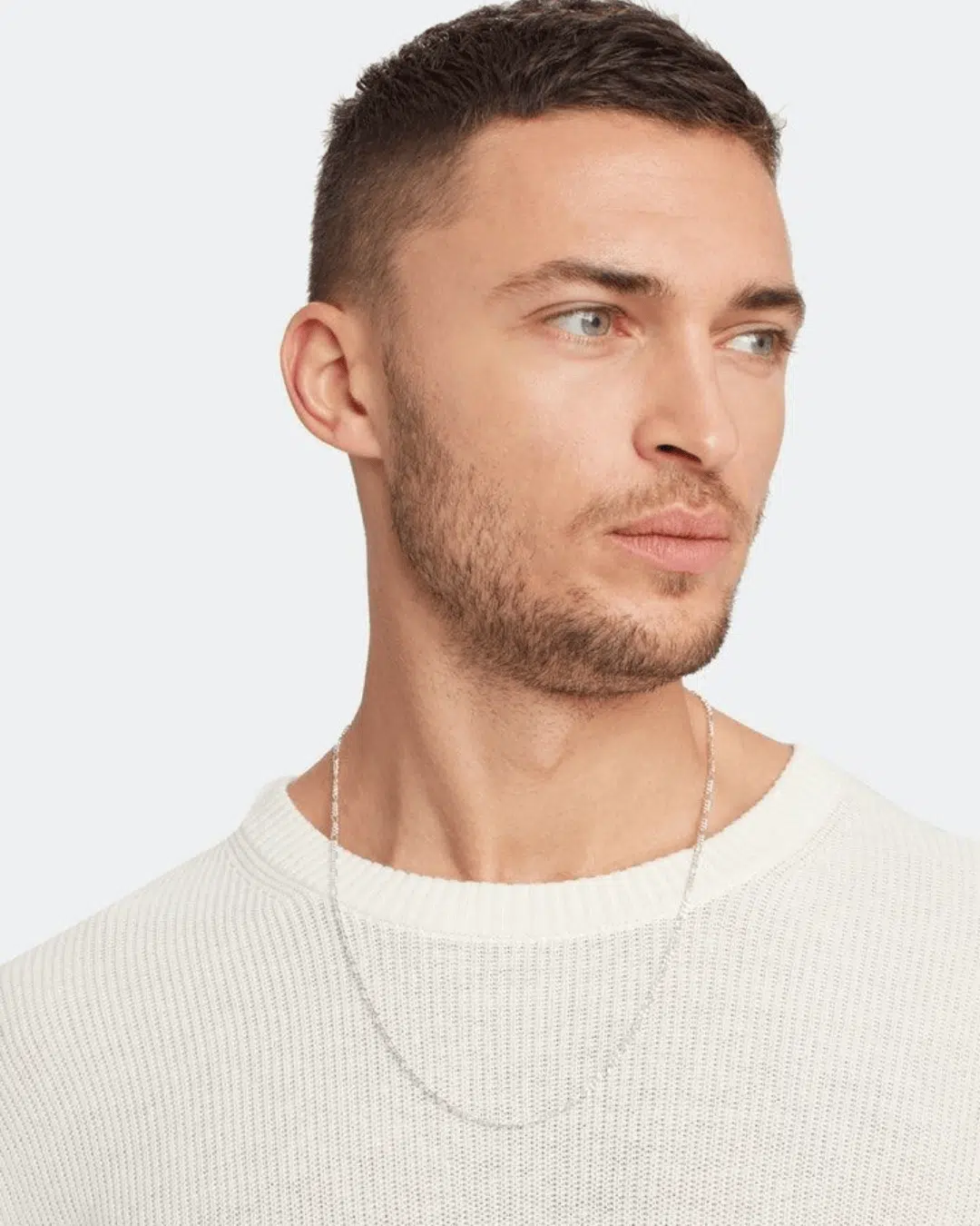 greasy hairtyle or men