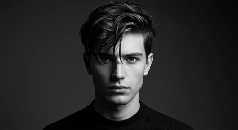 hairstyles for diamond face shape male