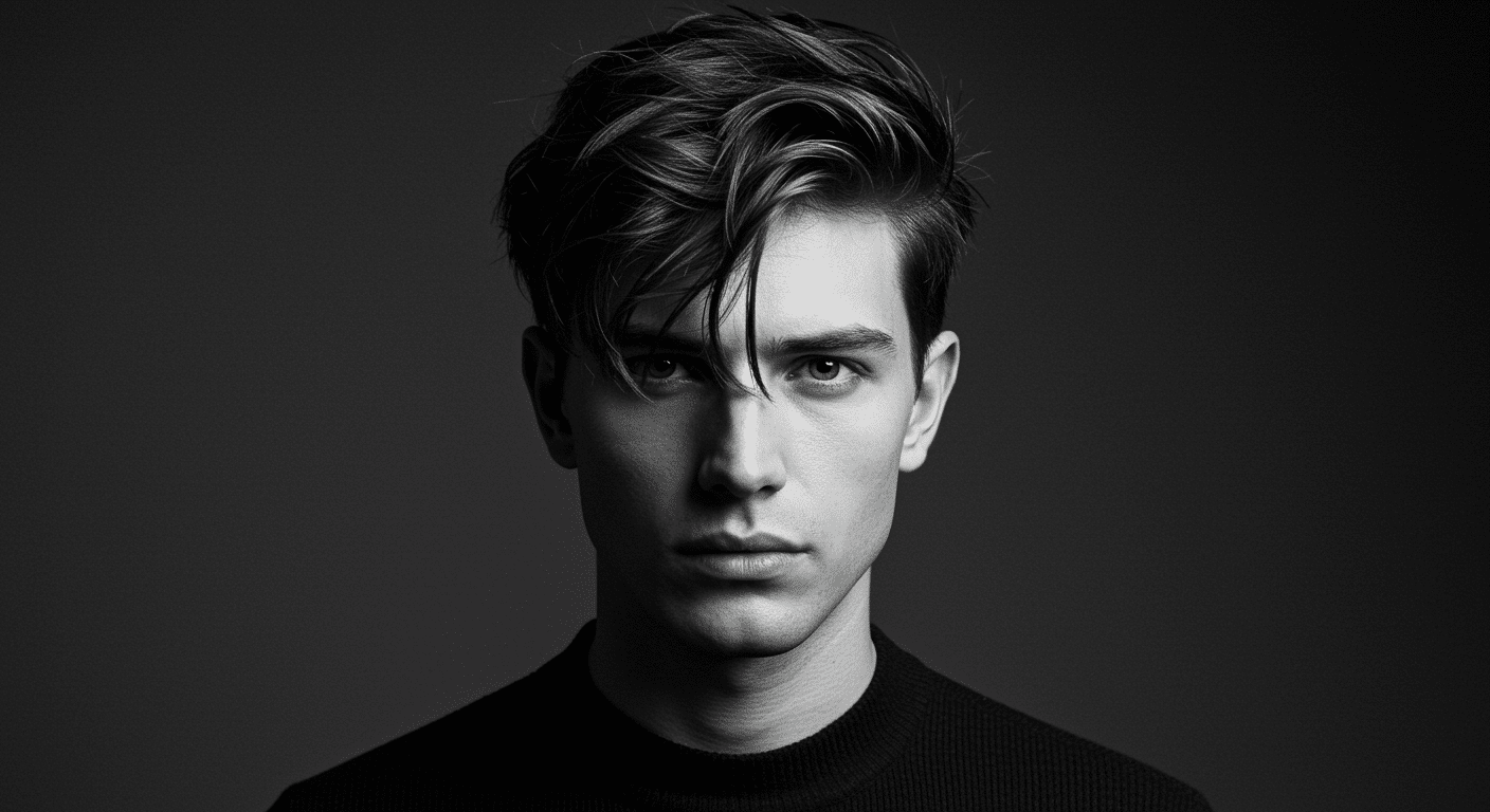 hairstyles for diamond face shape male