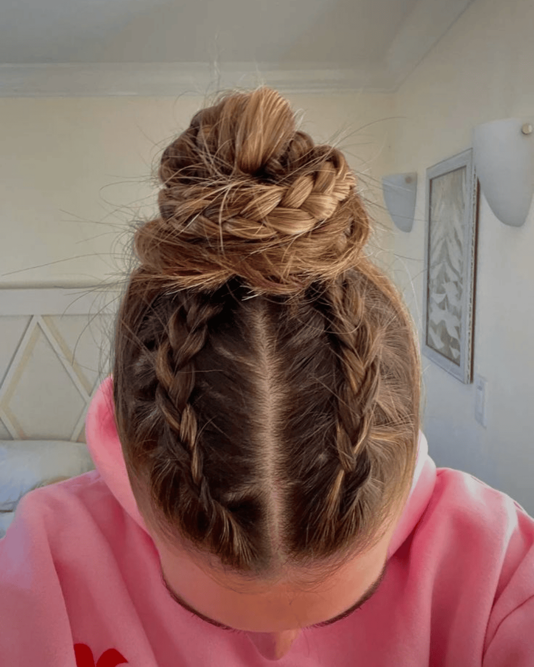 hairstyles for oily hair braided bun