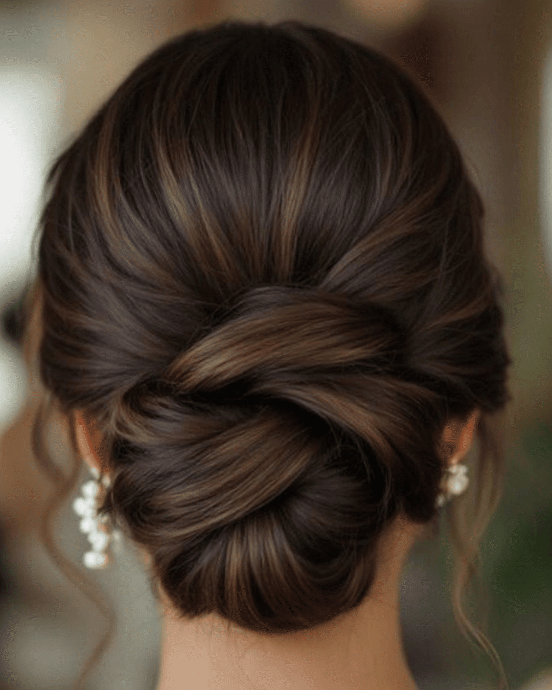 hairstyles for oily hair tucked back bun