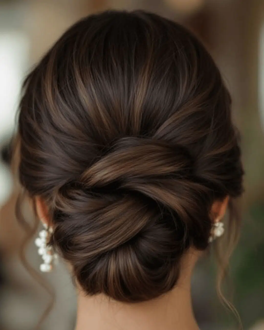 hairstyles for oily hair tucked back bun
