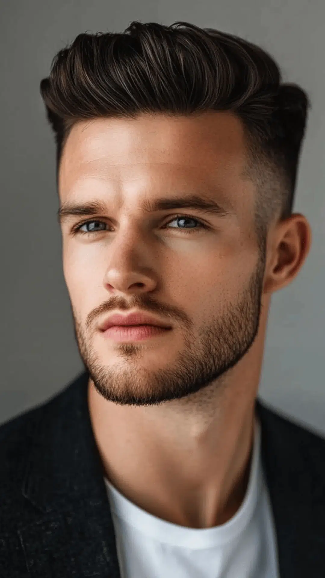 temple fade with volume