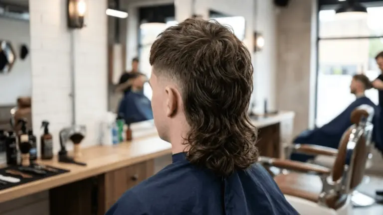 Rear view hairstyle example for mullet meaning what the cut says about culture today