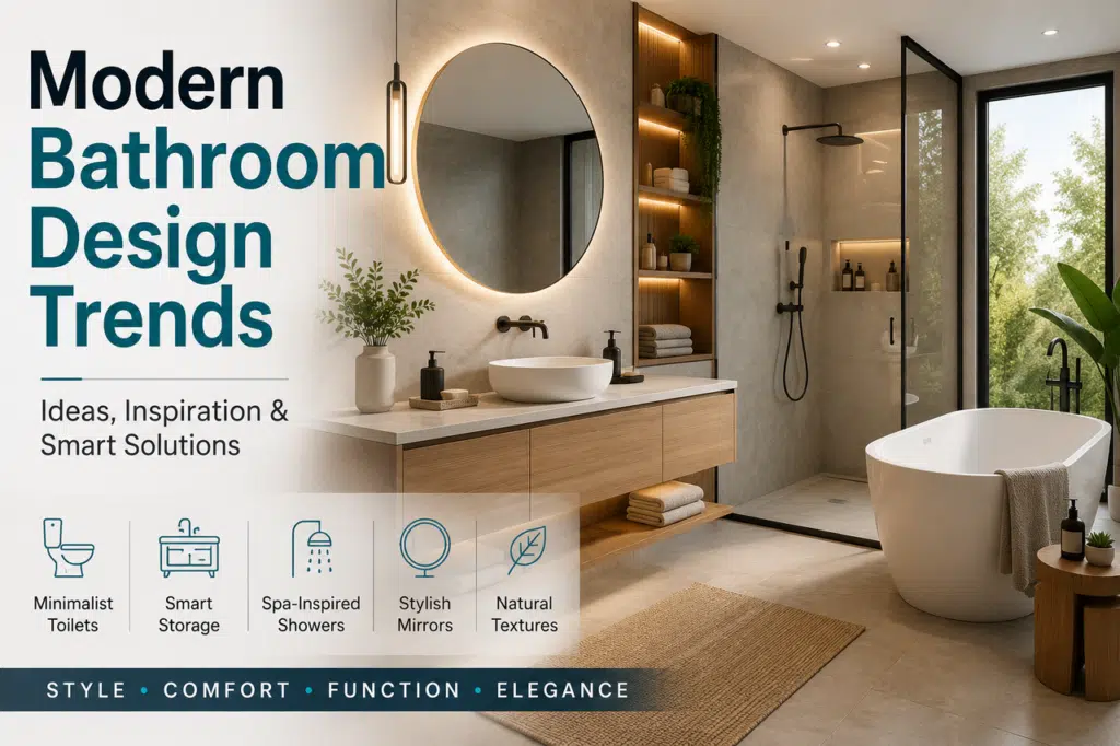Modern Bathroom Design Trends Homeowners Are Loving Right Now