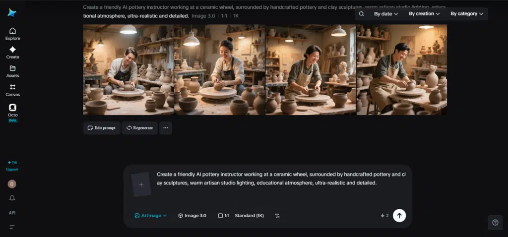 How to Generate AI Human Instructors for Pottery and Ceramics Workshops